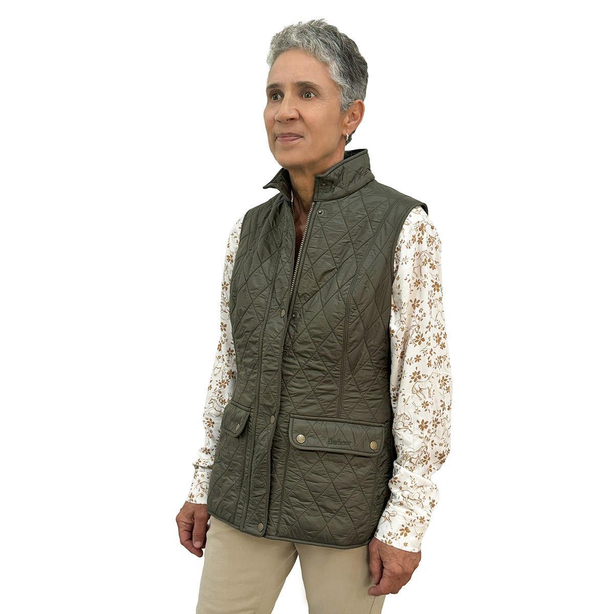 Barbour Ladies Wray Quilted Gilet Farm House Tack