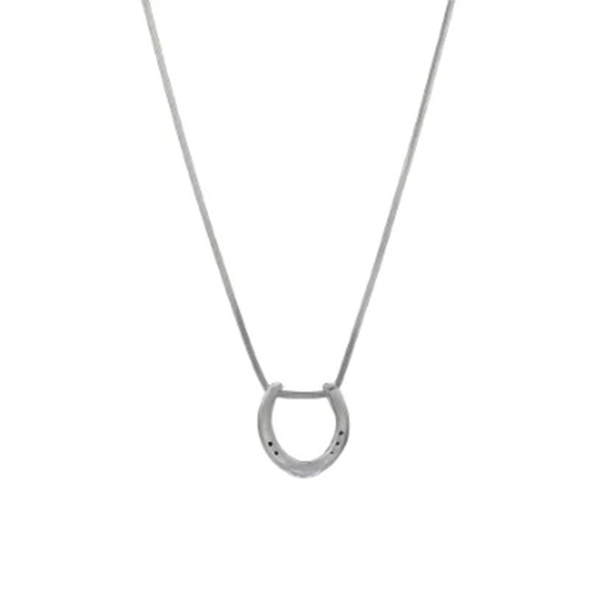 Loriece Horseshoe Pendant Necklace