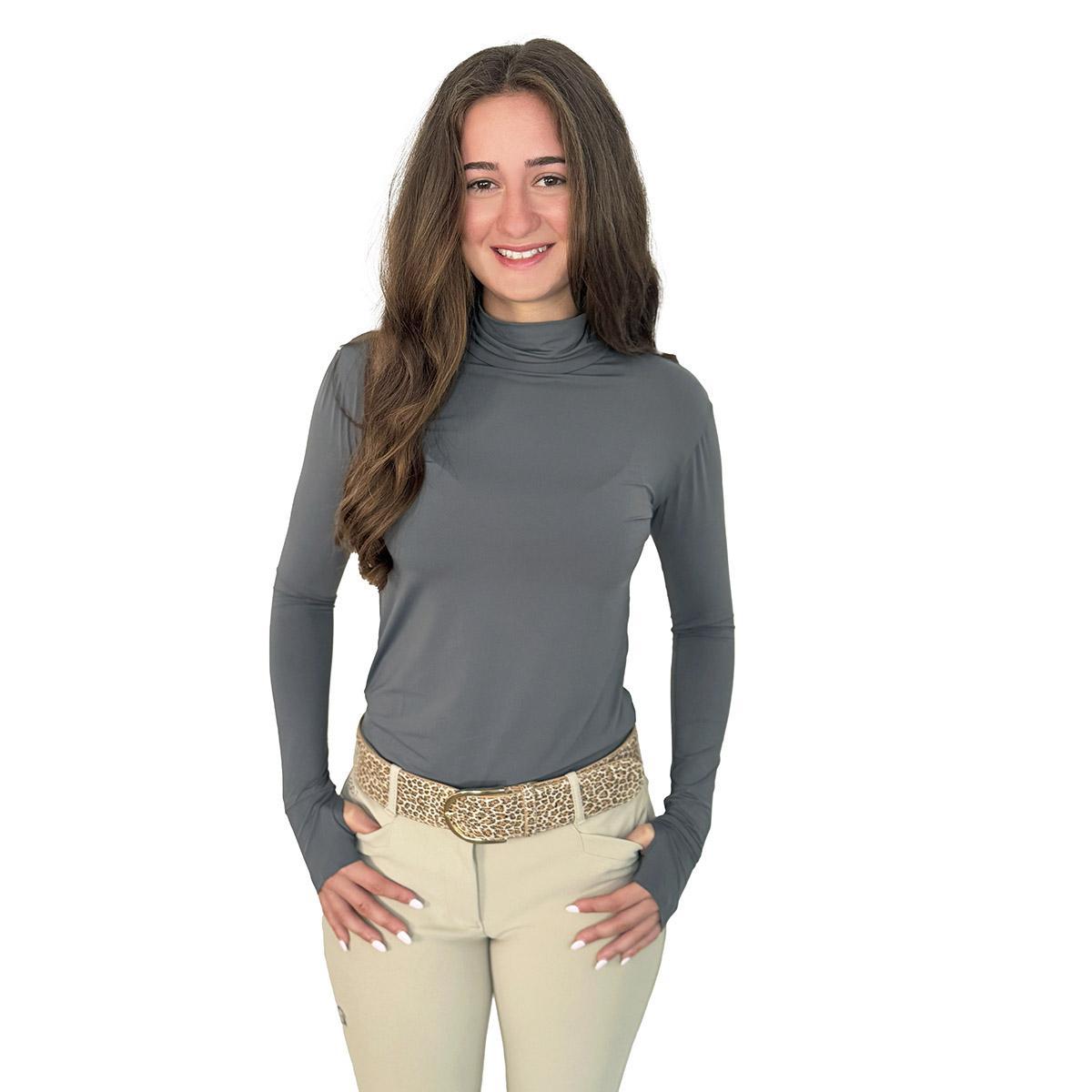 Kismet Alexa Solid Turtleneck Schooling Shirt