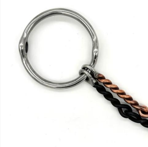 AJR Sweet Iron And Copper Double Wire Balding Gag Bit