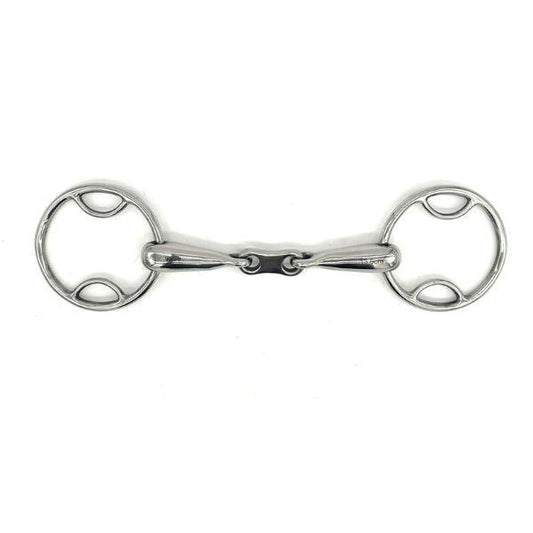 Jake Adams Hollow Mouth French Link Beval Bit