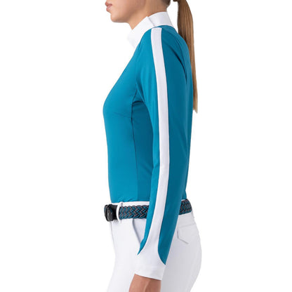 Equiline Women's Enner Long Sleeve Competition Polo