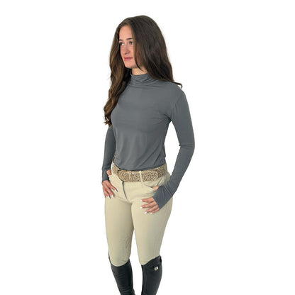 Kismet Alexa Solid Turtleneck Schooling Shirt