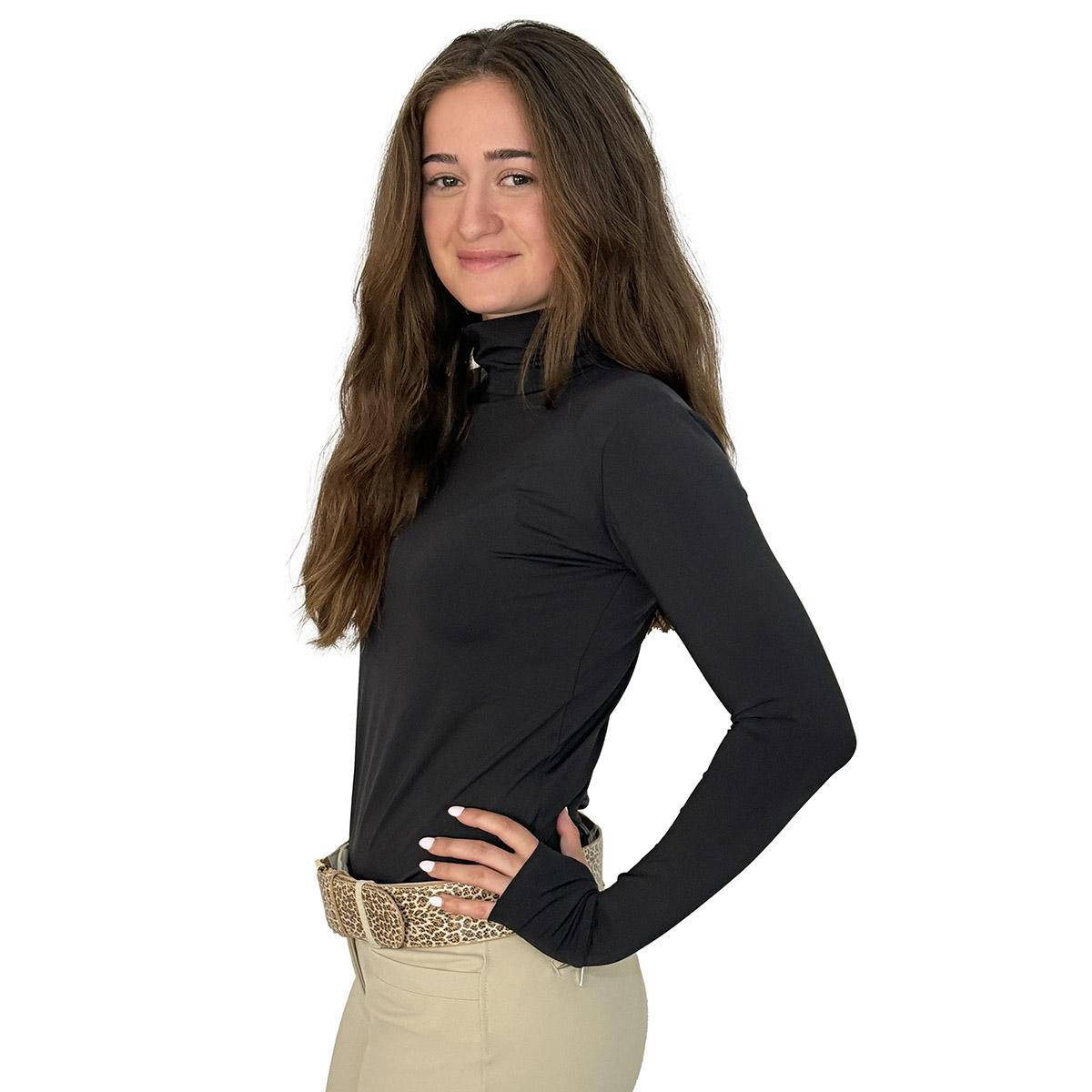 Kismet Alexa Solid Turtleneck Schooling Shirt