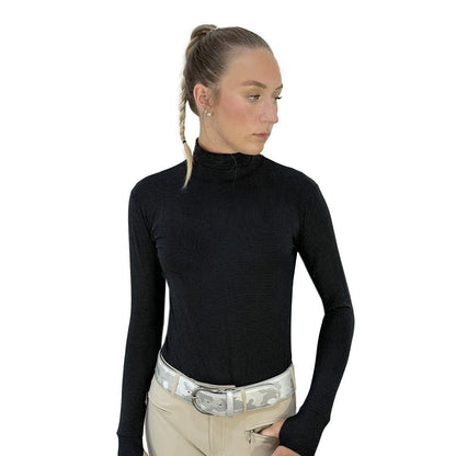 Kismet Alexa Solid Turtleneck Schooling Shirt