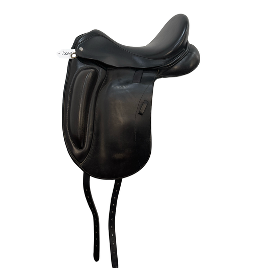 Custom Saddlery Advantage R 17" Monoflap Used Dressage Saddle