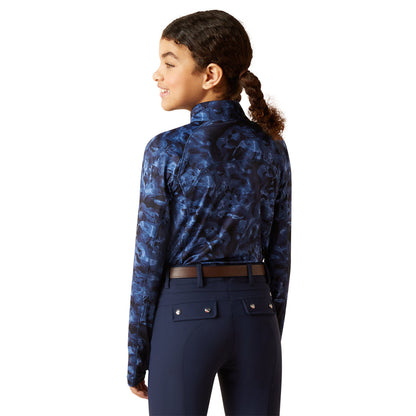 Ariat Youth Lowell 2.0 1/4 Zip Baselayer Print - Sale