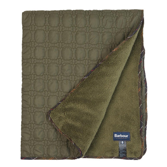 Barbour "Dog Bone" Quilted Blanket