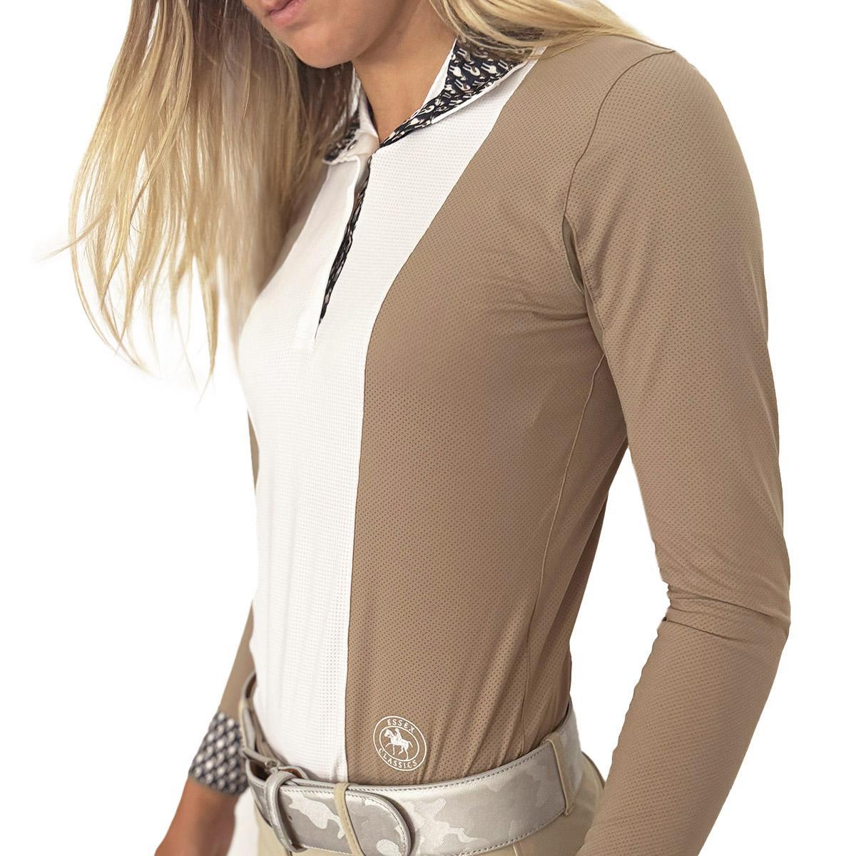 Essex Classics Ladies "Stone Brown" Luna Performance Show Shirt