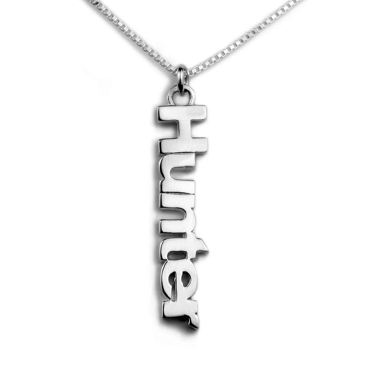 Loriece Hunter Text Horse Necklace