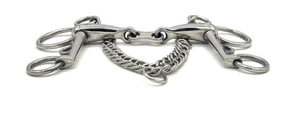 Jake Adams Hollow Mouth French Link Pelham Bit