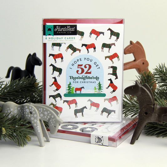 52 Thoroughbreds Holiday Card