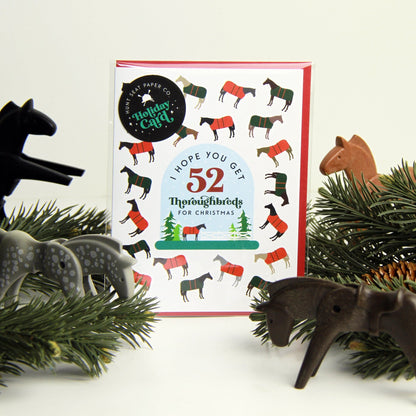 52 Thoroughbreds Holiday Card