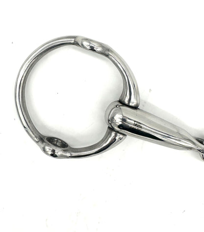 Jake Adams Hollow Mouth French Link Fixed Gag Bit