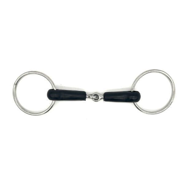 Jake Adams Rubber Single Jointed Loose Ring Bit