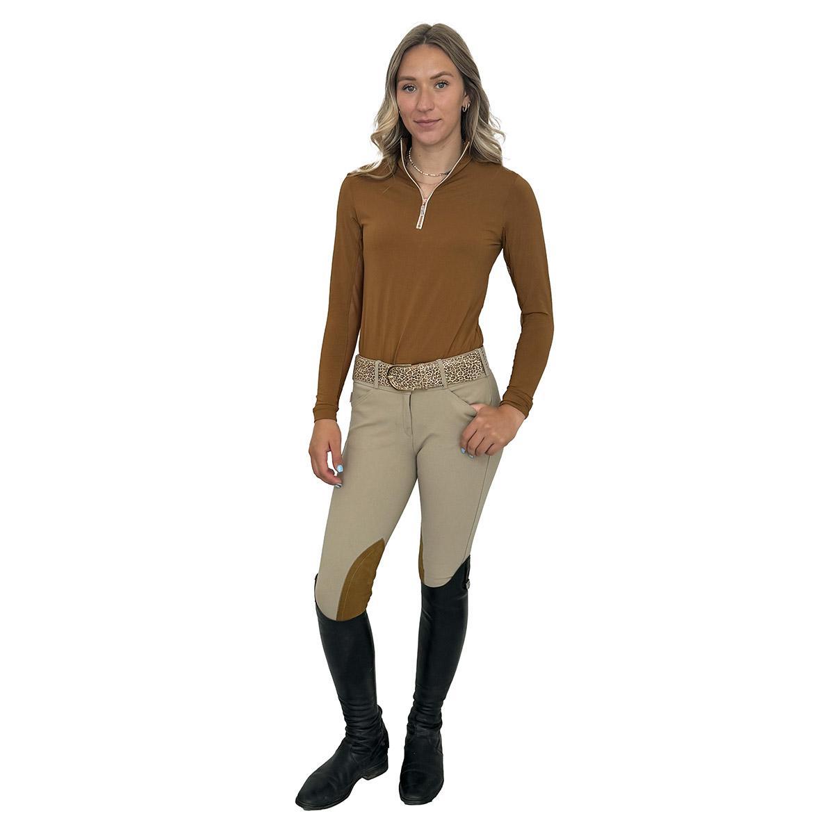 Women’s Size 34 Blue Tailored Sportsman Knee Patch Horseback factory Riding Breeches.