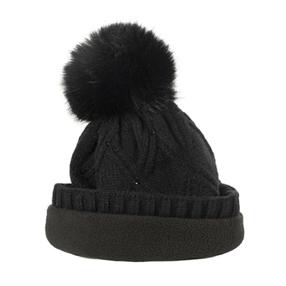 Equiline Gajunep Knitted Pom-Pom Hat