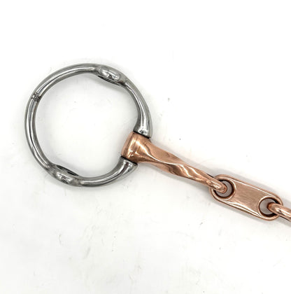 Jake Adams Copper Twisted Dr. Bristol Gag Bit