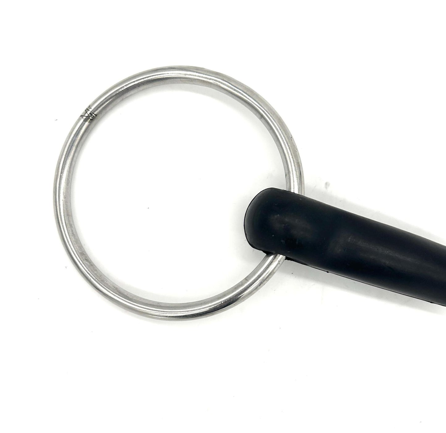 Jake Adams Rubber Single Jointed Loose Ring Bit