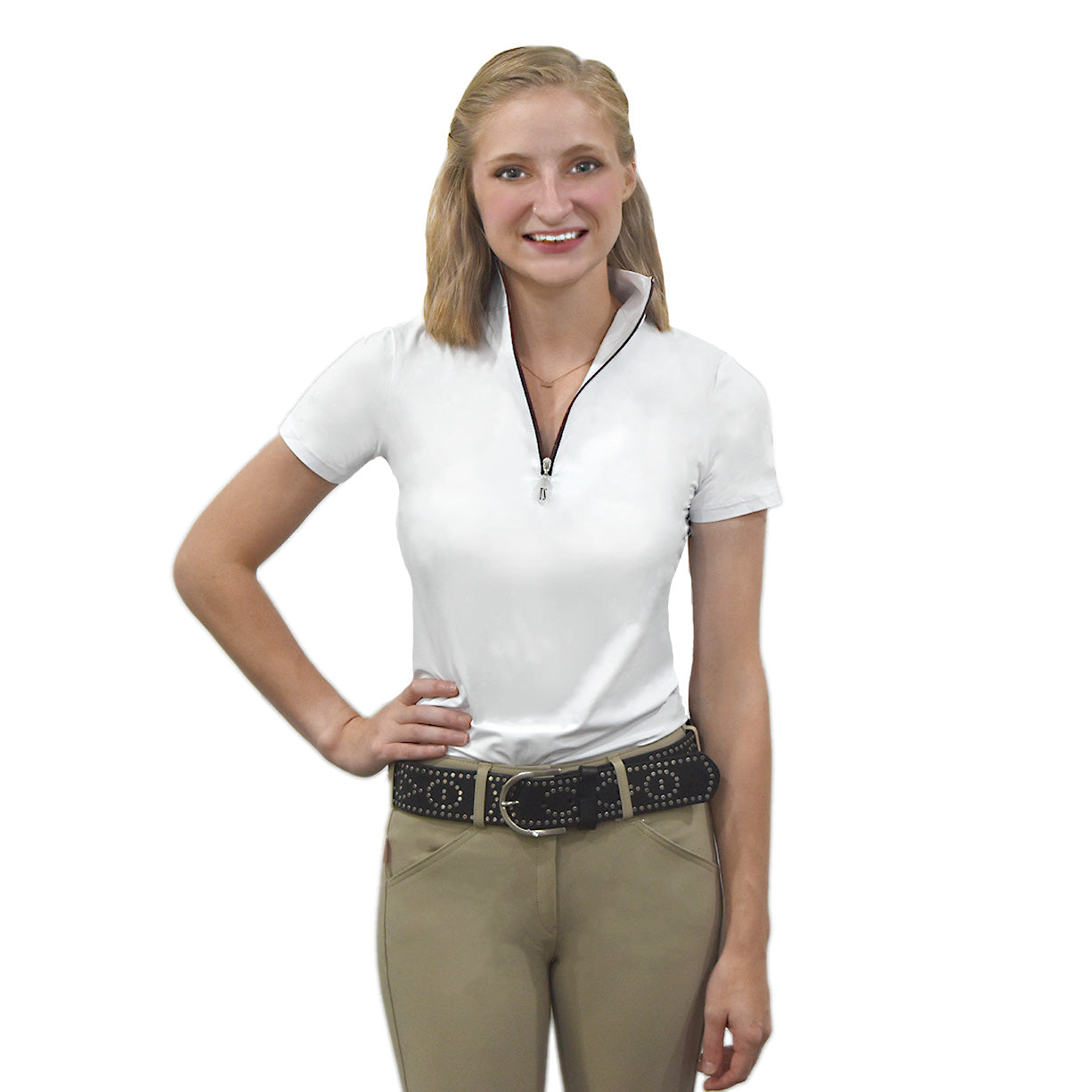 Tailored Sportsman Ladies Icefil Short Sleeve Sun Shirts - Misc Zipper Colors