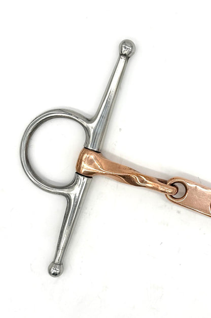 Jake Adams Copper Twisted Dr. Bristol Full Cheek Bit