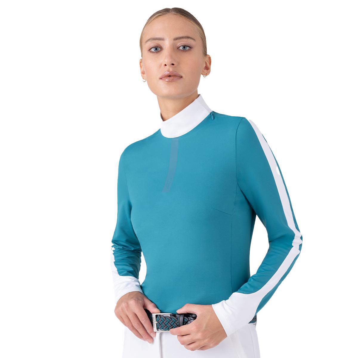 Equiline Women's Enner Long Sleeve Competition Polo