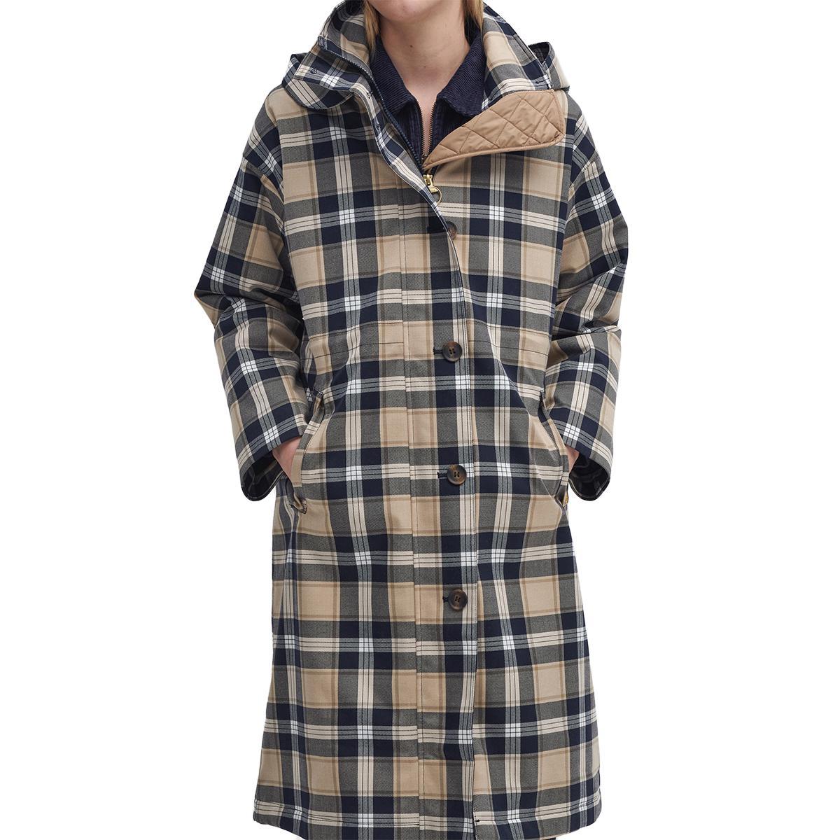 Barbour Tartan Collection Trench sold Coat Jacket