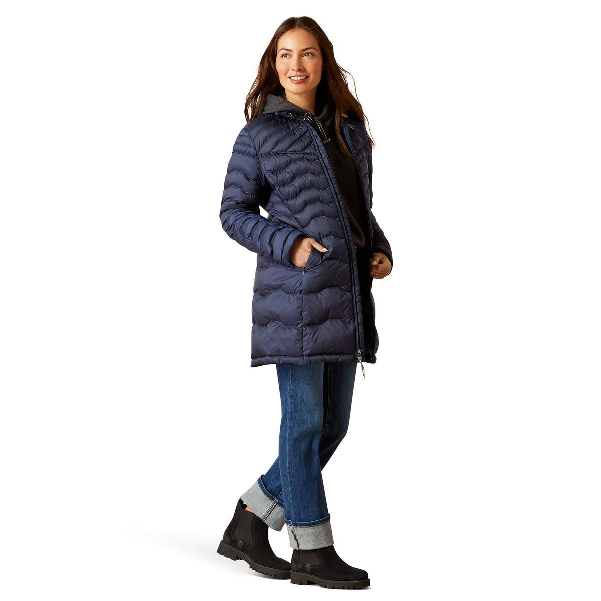 Women's hooded outlet down coats sale