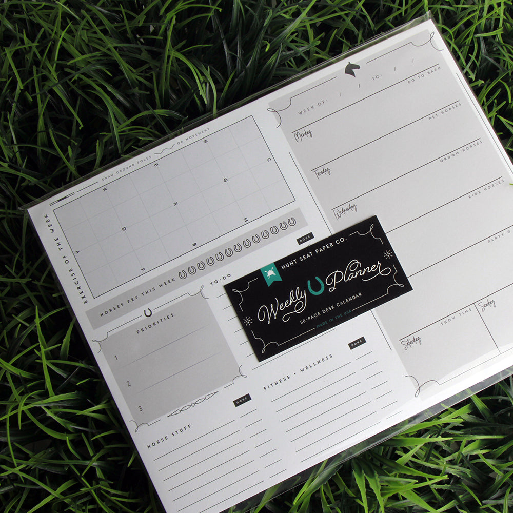 Ultimate Equestrian Weekly Planner