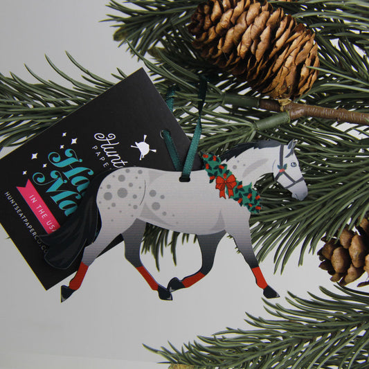 Dapple Grey Pony Ornament