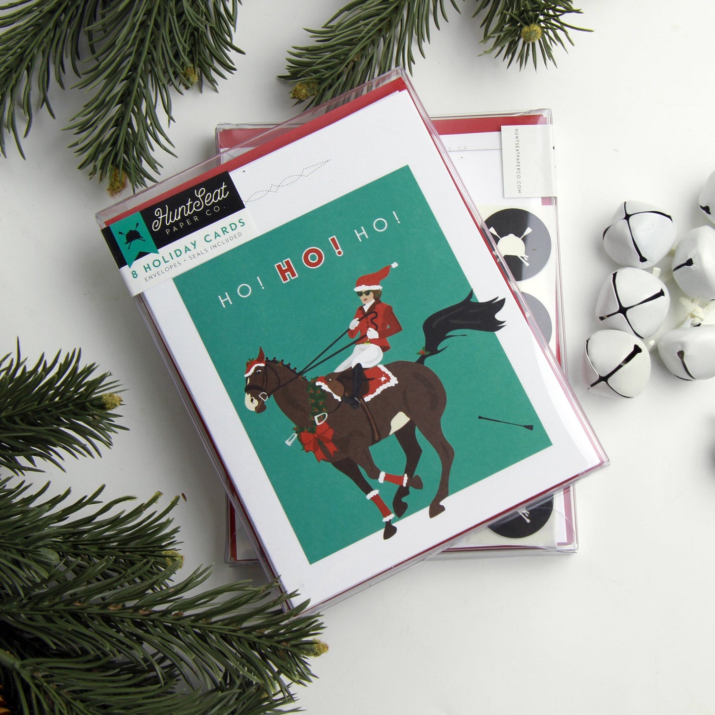 Ho! Ho! Ho! Equestrian Christmas Card