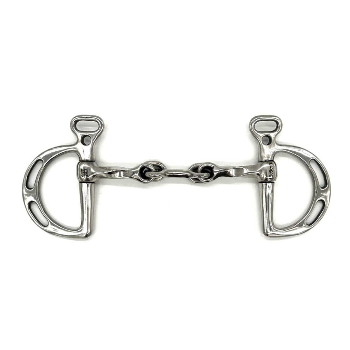 AJR Twisted Locking Dog Bone Kimberwick Bit