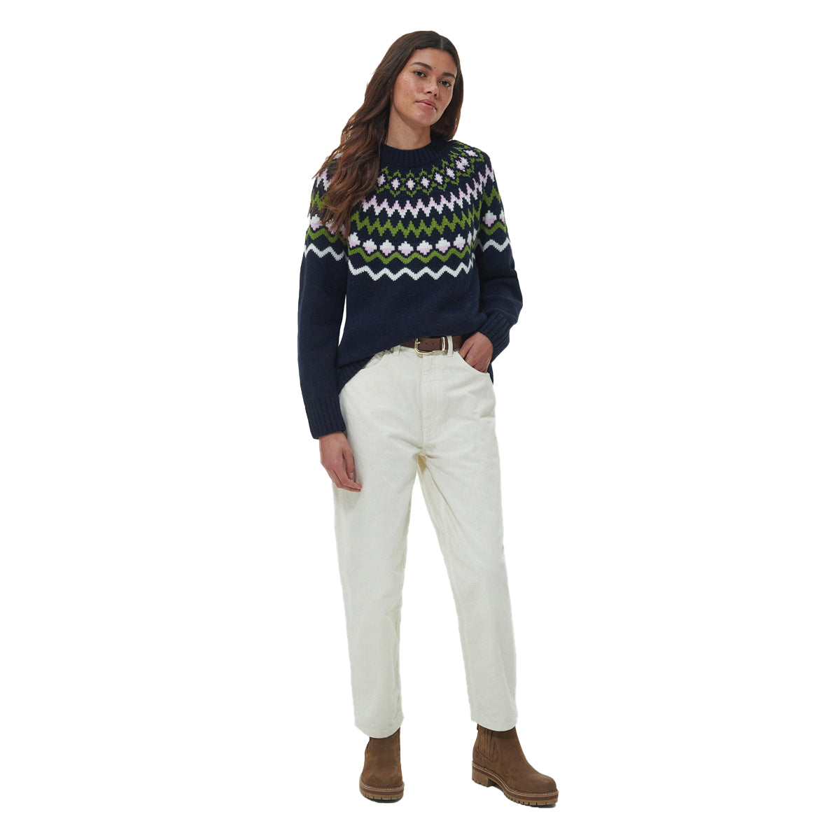 Barbour Women's Chesil Knit Sweater | Farm House Tack