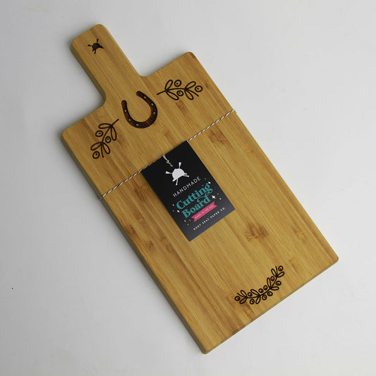 Olivia Deux Bamboo Mini Charcuterie Board