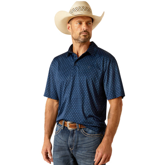 Ariat Men's Charger 2.0 Printed Polo