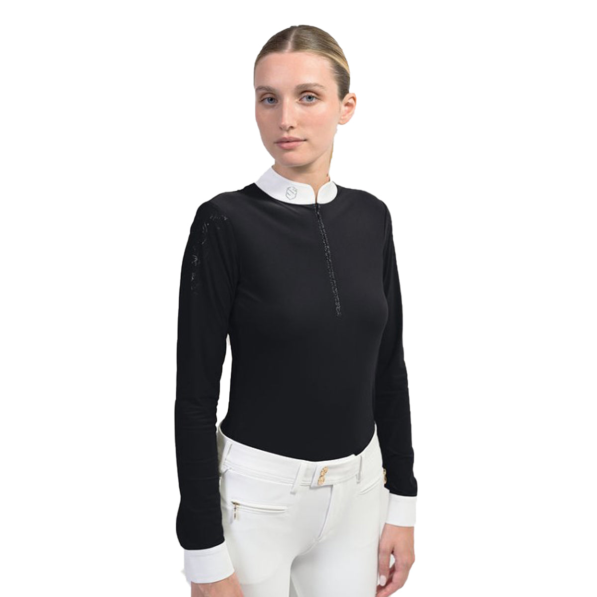 Samshield Women's Aloise Long Sleeve Show Shirt | Farm House Tack
