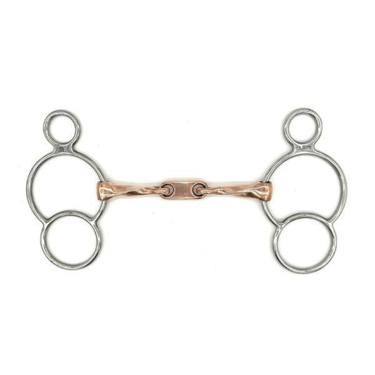 Jake Adams Copper Twisted Dr. Bristol 2 Ring Bit