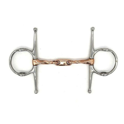 Jake Adams Copper Twisted Dr. Bristol Nelson Gag Bit