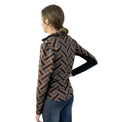 Kerrits Women's Plush Printed Half Zip Fleece