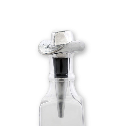 Arthur Court Cowboy Hat Bottle Stopper