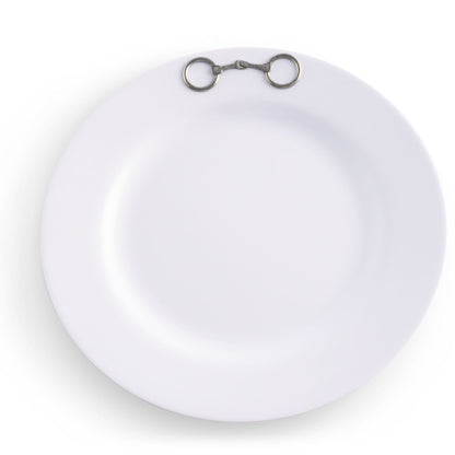 Equestrian Bit Melamine Lunch Plates - Set of 4