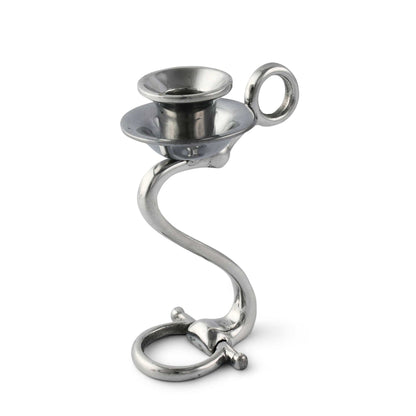 Arthur Court Equestrian Bit Single Candlestick