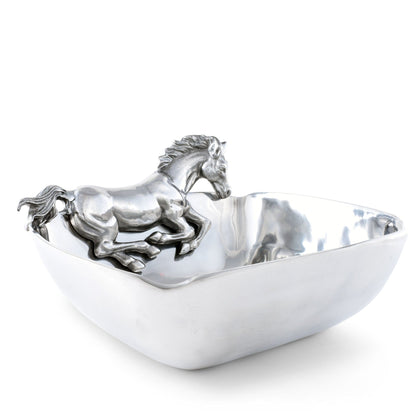 Arthur Court Horse Figural Serving Bowl 11"