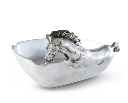 Arthur Court Horse Figural Serving Bowl 11"