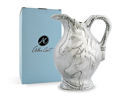 Arthur Court Horse and Rope Pitcher