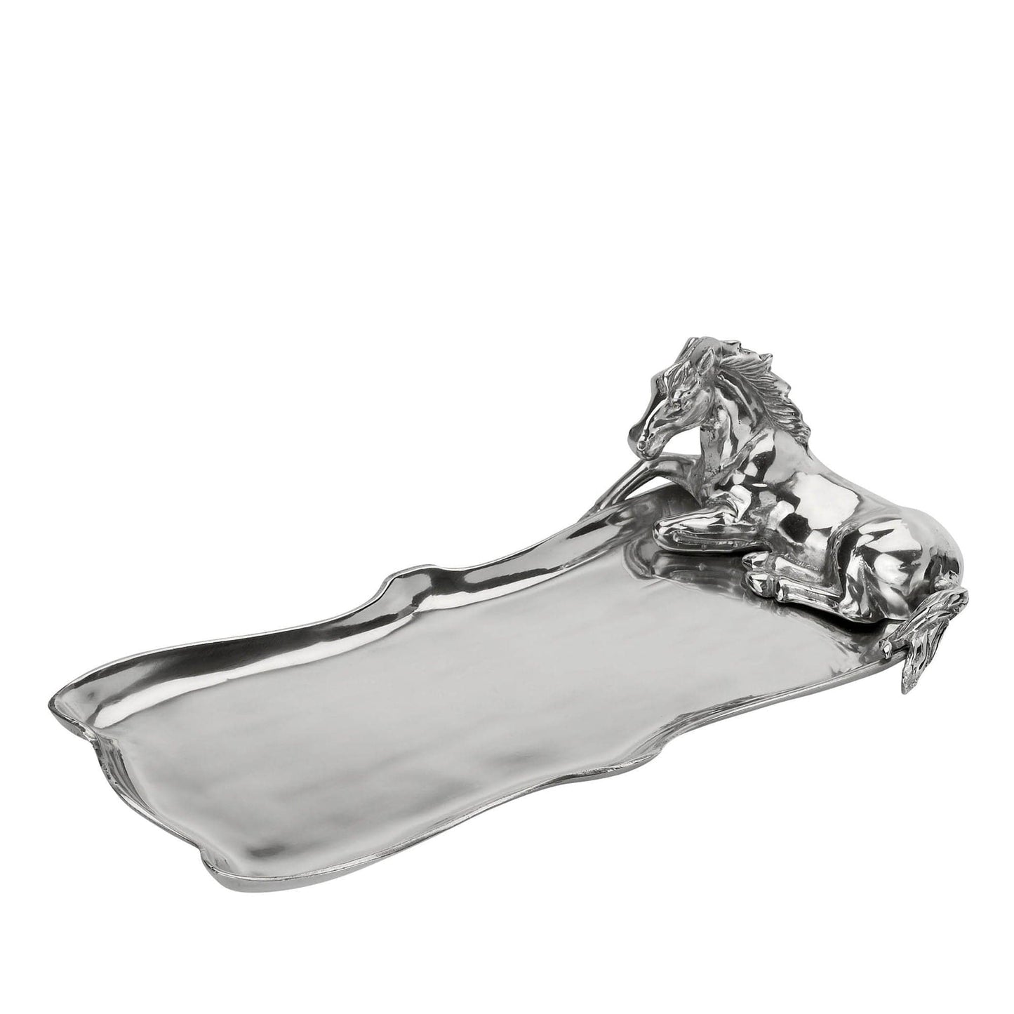 Arthur Court Horse Figural Oblong Tray