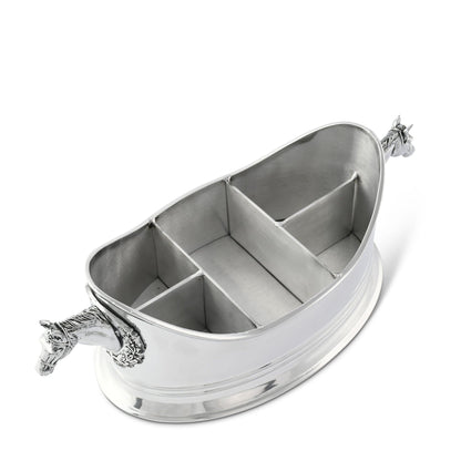 Horse Head Silverware Caddy