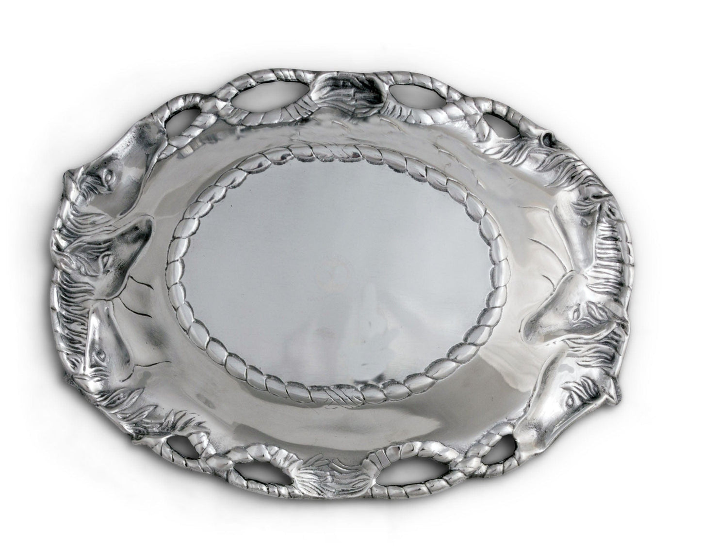 Arthur Court Horse Oval Tray