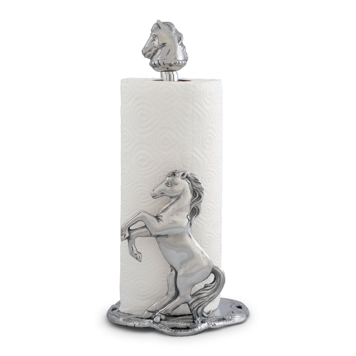 Arthur Court Horse Paper Towel Holder