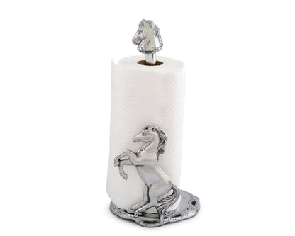 Arthur Court Horse Paper Towel Holder